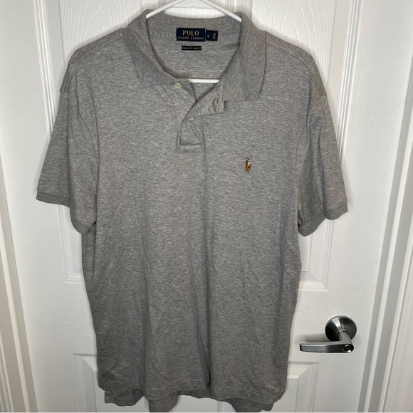 Polo Ralph Lauren Other - Polo By Ralph Lauren Pima Soft Touch Polo in Gray L
